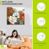 ARTland Leinwandbild Zeitgenössischer Garten I Größe: 70x70 Produktbild-Vorschau 3