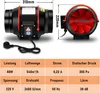Rohrventilator, 80W 150mm Rohrventilator mit Fernbedienung, Produktbild-Vorschau 6