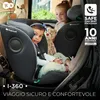 KINDERKRAFT Siège auto I-360 i-Size 40-150 cm Gris Voir les images du produit 18