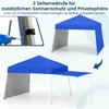 COSTWAY padiglione pop-up 430x280cm con 2 pareti laterali Anteprima dell’immagine prodotto 5