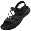 Sandali Del Marchio Skechers Del Modello Go Walk Flex Nero Anteprima dell’immagine prodotto 11