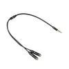 3, 5mm Stereo Audio Stecker auf 2 Weibliche Headset Mic Y Produktbild-Vorschau 5