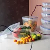 LS-LebenStil 3-fach Frischhaltedosen Clip & Lock Rechteck Produktbild-Vorschau 4