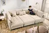 riess-ambiente XXL Wohnlandschaft KENT 305cm champagner Produktbild-Vorschau 5