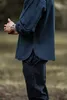 Mittelalterhemd mit Schnürung "Ansbert" Blau XXL Produktbild-Vorschau 3