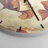 Wanduhr - Rund - Glasuhr - Mohn Blume Wiese - 30x30cm - Produktbild-Vorschau 5