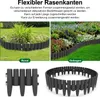 TolleTour 20 Stück Rasenkante Holzoptik Beeteinfassung Produktbild-Vorschau 3