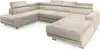 A large sectional sofa in a neutral beige color. Podgląd zdjęcia produktu