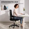 HOMCOM Netz-Bürostuhl mit klappbaren Armlehnen & Produktbild-Vorschau 6