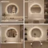 Miroir de salle de bain LED avec éclairage, variateur Voir les images du produit 6