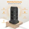 TESSAN 12 Fach Mehrfachsteckdose mit 6 USB(4 USB-A/2 USB-C) Produktbild-Vorschau 3