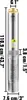 VEVOR 3 pollici 550W pompa per pozzi profondi 3000L/h Anteprima dell’immagine prodotto 9
