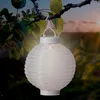 Solar Laterne Outdoor LED Lampion Nylon Gartenleuchte Produktbild-Vorschau 5