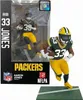 NFL Sammelfigur Serie 1 - Aaron Jones (Green Bay Packers) Anteprima dell’immagine prodotto 2