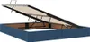 vidaXL Bett mit Stauraum und LED mit LED Blau 160 x 200 cm Produktbild-Vorschau 7