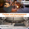 Krbový koš na dřevo, 2 kusy skládacího velkého koše na Náhled obrázku produktu 4