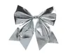 Schleife 24cm 1 Stück Silber metallic Produktbild-Vorschau 2