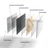 DEQORI Schneidebrett Glas 30x20 cm 'Helle Marmorfläche' Produktbild-Vorschau 7