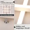 ZMH Deckenleuchte LED Deckenlampe Wohnzimmer 4 Weiß Rahmen Produktbild-Vorschau 3