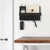 Schlüsselleiste Holz Schlüsselboard mit Ablage Produktbild-Vorschau 3