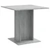 Esstisch Grau Sonoma 80x80x75 cm Holzwerkstoff Produktbild-Vorschau 1