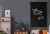 MuchoWow® Wandteppich Wandbehang Zweig mit ovalen Blättern Produktbild-Vorschau 5