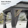 PURPLE LEAF Hardtop Pavillon 3.65x6m wasserdicht winterfest Produktbild-Vorschau 4