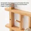 Garderobenständer, Wandhaken, Holz Wandgarderobe, Produktbild-Vorschau 7