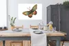 MuchoWow® Poster Vintage - Schmetterling - Braun 120x80 cm Produktbild-Vorschau 3