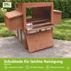 Kuriňa s vonkajším výbehom z dreva, 2 hniezdiace boxy s 4 Náhľad obrázku produktu 5