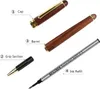 s Kugelschreiber-Set aus Walnussholz – Elegantes und Produktbild-Vorschau 2