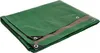 Bâche de protection 4 x 5 m Verte et Marron PE haute Voir les images du produit 2
