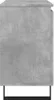 A side view of a gray cabinet on a white background. Náhľad obrázku produktu