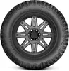 A close-up, front-facing view of a single car tire mounted on a dark gray wheel. Náhled obrázku produktu