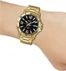 A close-up shot of a gold Casio watch on a person's wrist. Náhled obrázku produktu