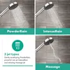 Ručná sprcha Hansgrohe Pulsify 105, 3jet, Ecosmart, chróm Náhľad obrázku produktu 8