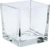 Glaswürfel Klar 8cm Dekowürfel Glasvase Blumentopf 6er Set, Produktbild-Vorschau 1