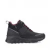 A black boot with red accents is shown against a white background. Produktbild-Vorschau