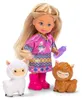 Simba Evi Love Alpacas – Puppe mit Alpakas, süßes Outfit, 2 Produktbild-Vorschau 1