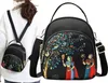 Camerazar Zaino piccolo da donna 2in1 Borsa a tracolla Anteprima dell’immagine prodotto 3