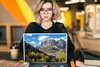 MuchoWow® Laptop Aufkleber Sticker Cover Herbst - Dolomiten Produktbild-Vorschau 5