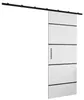 Posuvné dvere PERDITA 4 - 70 cm, biele Náhľad obrázku produktu 2