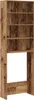 vidaXL Scaffale per lavatrice in legno vecchio 64x24x190 cm Anteprima dell’immagine prodotto 1