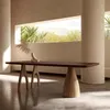 360Home Massiv Holz Esstisch Langer Tisch 1.8m Produktbild-Vorschau 1