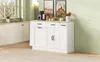 okwish Credenza con cassetti e portaspezie esterno, mobile Anteprima dell’immagine prodotto 6
