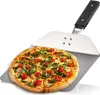 com-four® Pizzaschaufel aus rostfreiem Edelstahl 430 - Produktbild-Vorschau 1
