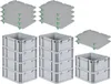 SuperSparSet 10x Eurobox NextGen Grip mit Auflagedeckel Produktbild-Vorschau 1