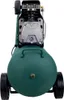 A front view of a green air compressor on a white background. Produktbild-Vorschau