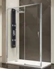 Cabina doccia 85x105 con porta scorrevole sul davanti e due Anteprima dell’immagine prodotto 1