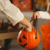 Hl33 Wiaderko Pojemnik  Dynia Na Cukierki Duże Halloween Podgląd zdjęcia produktu 9